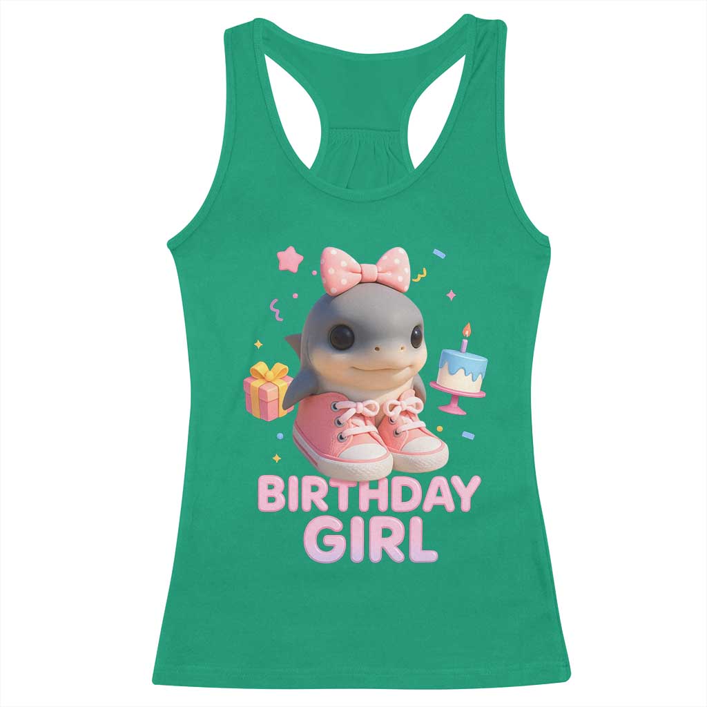 Birthday Girl Racerback Tank Top Italian Brainrot Meme Party Funny Las Tralaleritas - Wonder Print Shop