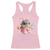 Birthday Girl Racerback Tank Top Italian Brainrot Meme Party Funny Las Tralaleritas - Wonder Print Shop