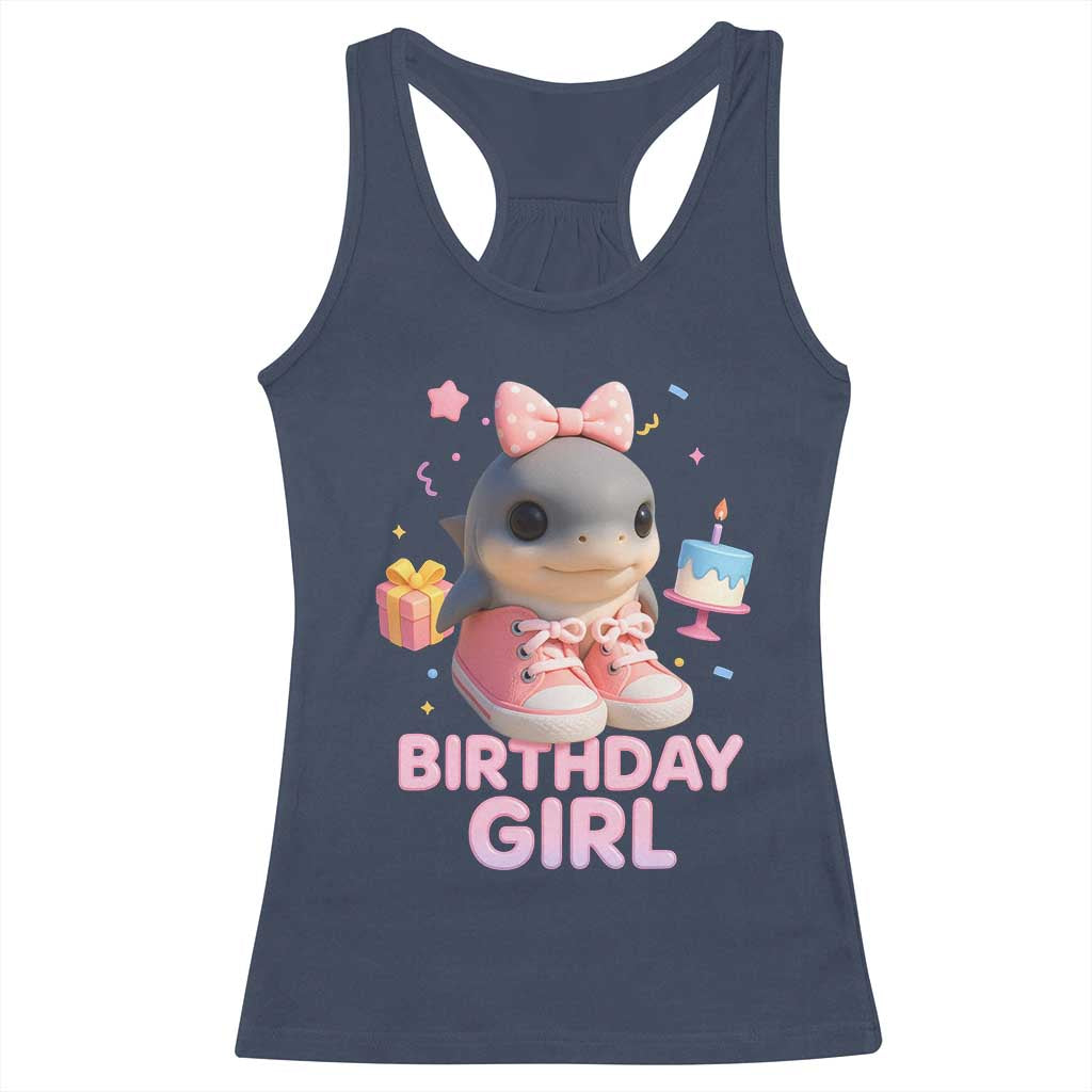 Birthday Girl Racerback Tank Top Italian Brainrot Meme Party Funny Las Tralaleritas - Wonder Print Shop