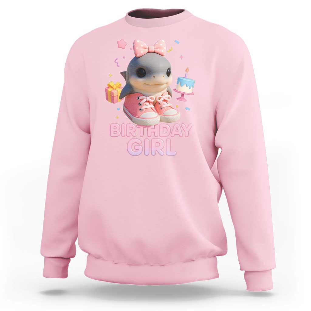 Birthday Girl Sweatshirt Italian Brainrot Meme Party Funny Las Tralaleritas - Wonder Print Shop