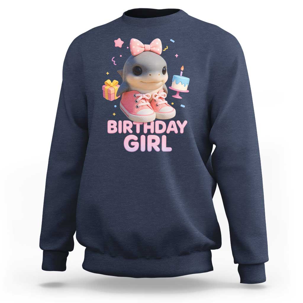 Birthday Girl Sweatshirt Italian Brainrot Meme Party Funny Las Tralaleritas - Wonder Print Shop