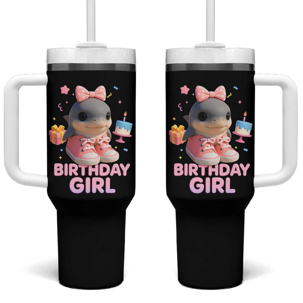 Birthday Girl Tumbler With Handle Italian Brainrot Meme Party Funny Las Tralaleritas - Wonder Print Shop