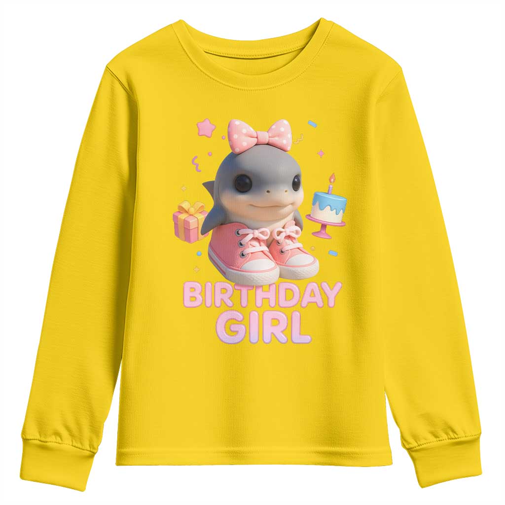 Birthday Girl Youth Sweatshirt Italian Brainrot Meme Party Funny Las Tralaleritas - Wonder Print Shop