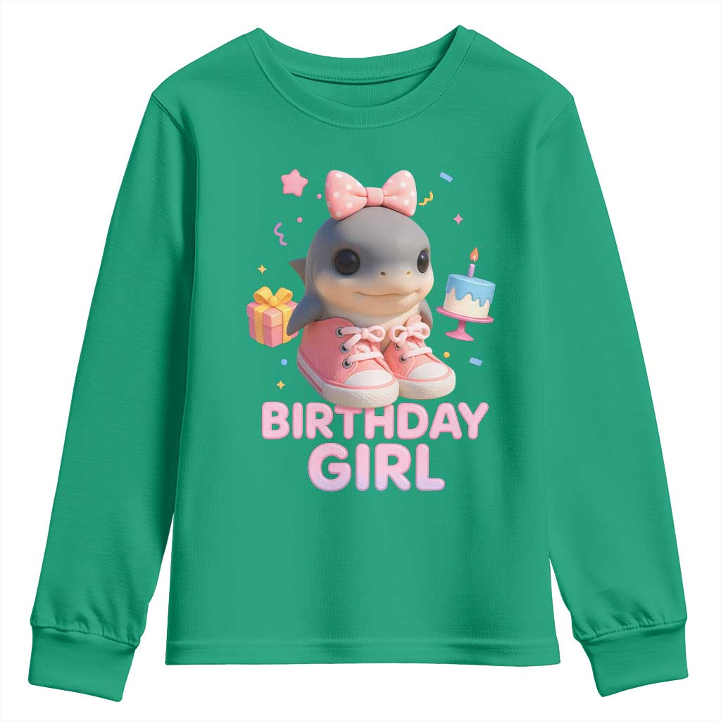 Birthday Girl Youth Sweatshirt Italian Brainrot Meme Party Funny Las Tralaleritas - Wonder Print Shop