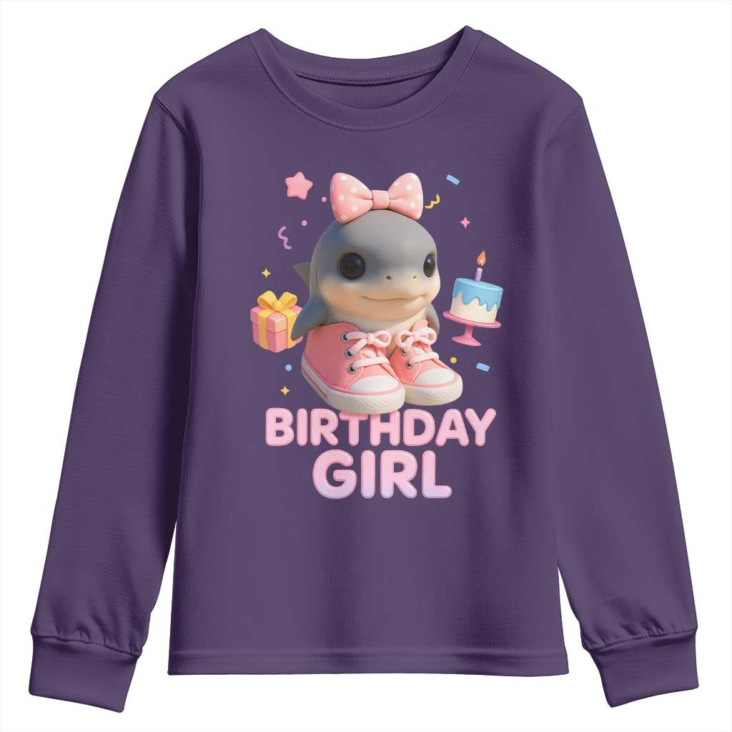 Birthday Girl Youth Sweatshirt Italian Brainrot Meme Party Funny Las Tralaleritas - Wonder Print Shop