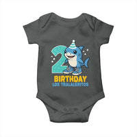 2 Years Old Birthday Brainrot Baby Onesie Funny Tralalero Tralala Los Tralaleritos Meme Shark