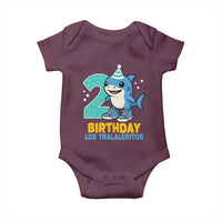 2 Years Old Birthday Brainrot Baby Onesie Funny Tralalero Tralala Los Tralaleritos Meme Shark