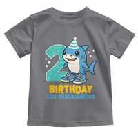 2 Years Old Birthday Brainrot Toddler T Shirt Funny Tralalero Tralala Los Tralaleritos Meme Shark