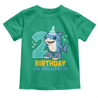 2 Years Old Birthday Brainrot Toddler T Shirt Funny Tralalero Tralala Los Tralaleritos Meme Shark