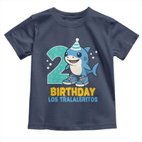 2 Years Old Birthday Brainrot Toddler T Shirt Funny Tralalero Tralala Los Tralaleritos Meme Shark