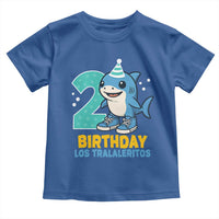 2 Years Old Birthday Brainrot Toddler T Shirt Funny Tralalero Tralala Los Tralaleritos Meme Shark