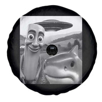 Funny Italian Brainrot Meme Spare Tire Cover Funny Tung Tung Tung Sahur Tralalero Tralala Selfie