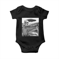 Funny Italian Brainrot Meme Baby Onesie Funny Tung Tung Tung Sahur Tralalero Tralala Selfie