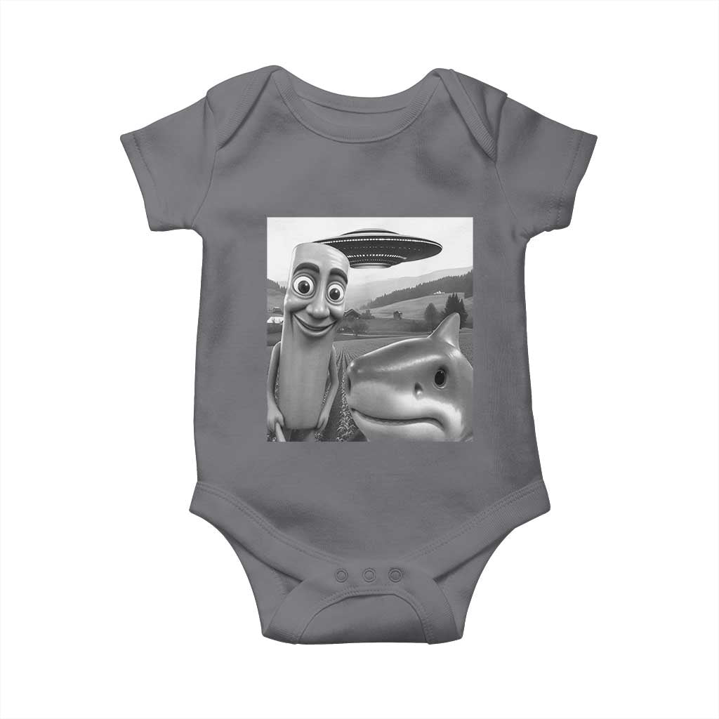 Funny Italian Brainrot Meme Baby Onesie Funny Tung Tung Tung Sahur Tralalero Tralala Selfie