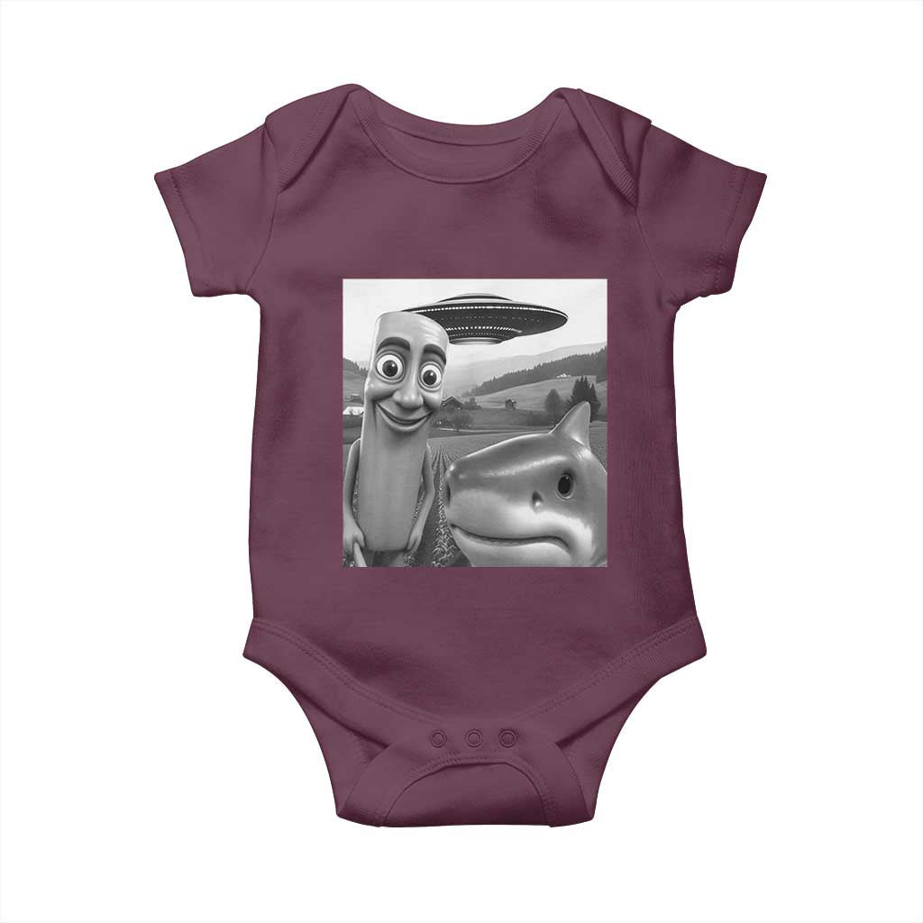 Funny Italian Brainrot Meme Baby Onesie Funny Tung Tung Tung Sahur Tralalero Tralala Selfie
