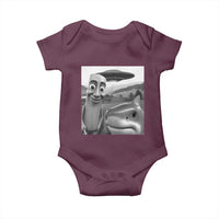 Funny Italian Brainrot Meme Baby Onesie Funny Tung Tung Tung Sahur Tralalero Tralala Selfie