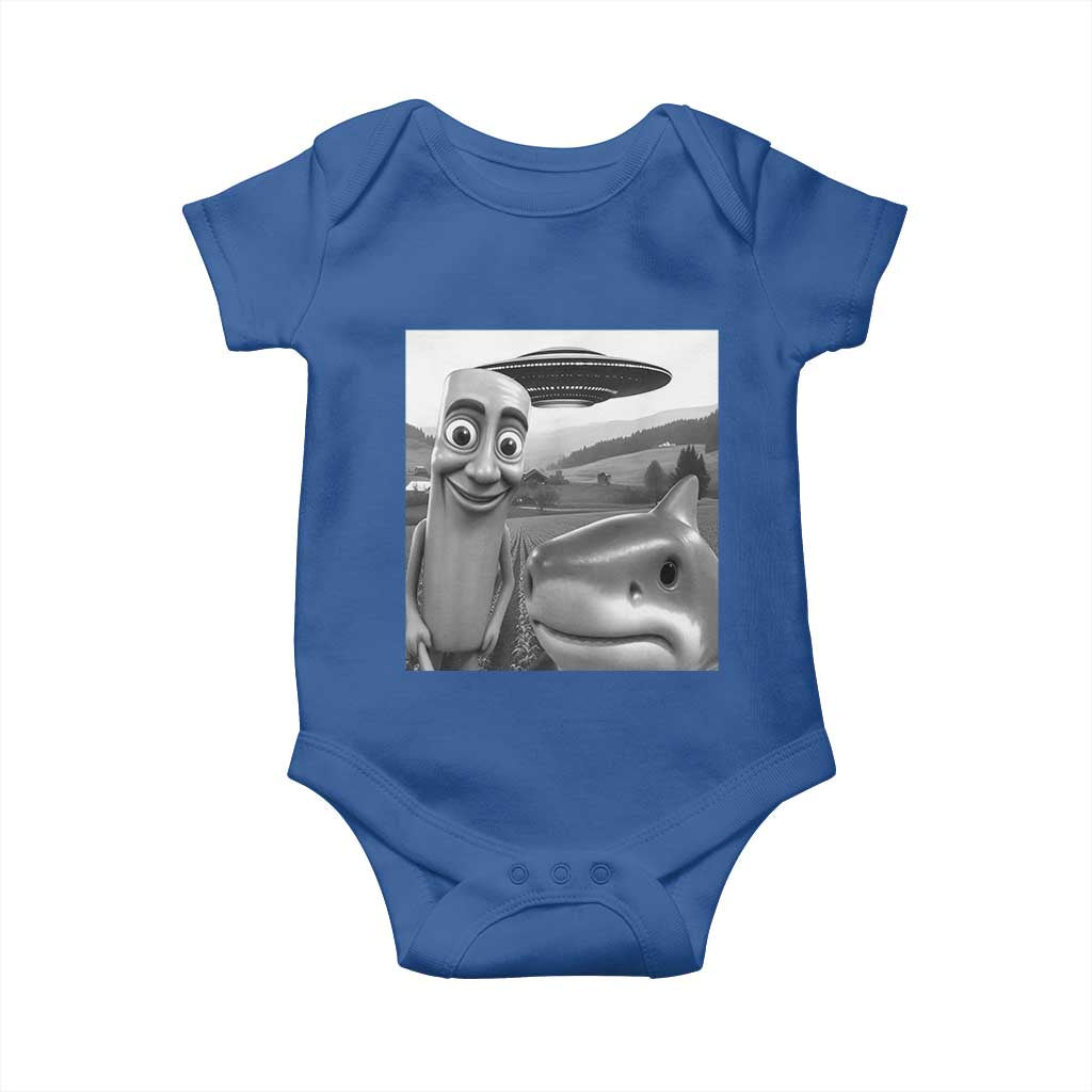 Funny Italian Brainrot Meme Baby Onesie Funny Tung Tung Tung Sahur Tralalero Tralala Selfie