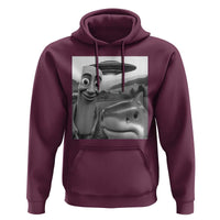 Funny Italian Brainrot Meme Hoodie Funny Tung Tung Tung Sahur Tralalero Tralala Selfie