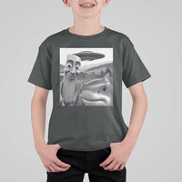 Funny Italian Brainrot Meme T Shirt For Kid Funny Tung Tung Tung Sahur Tralalero Tralala Selfie