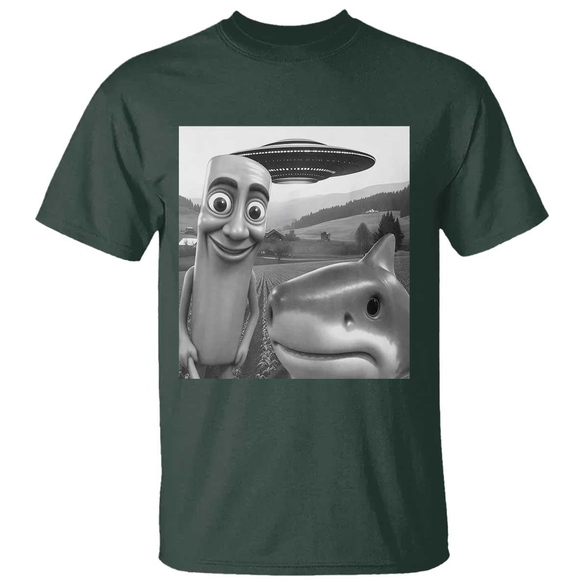 Funny Italian Brainrot Meme T Shirt Funny Tung Tung Tung Sahur Tralalero Tralala Selfie