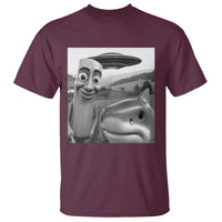 Funny Italian Brainrot Meme T Shirt Funny Tung Tung Tung Sahur Tralalero Tralala Selfie