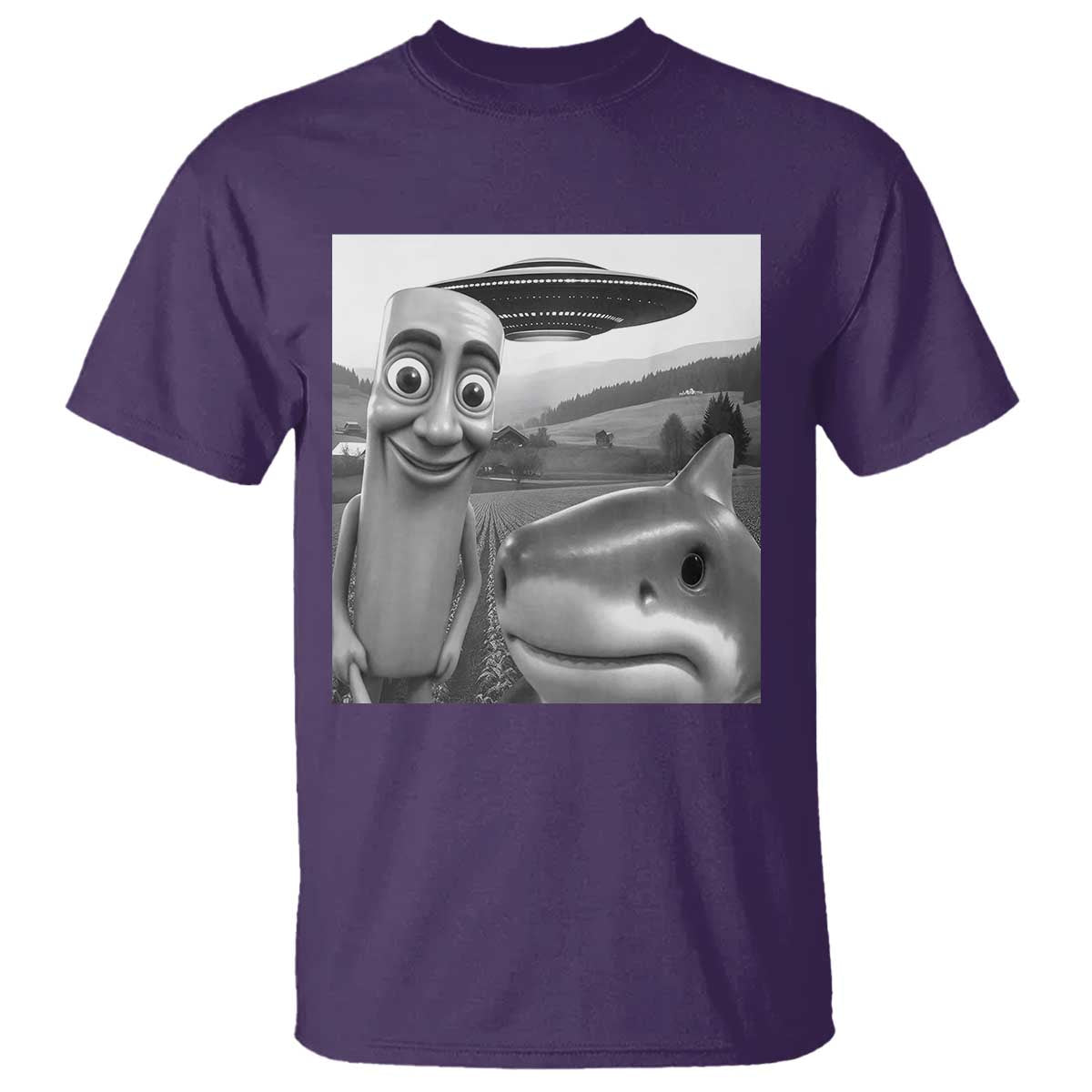 Funny Italian Brainrot Meme T Shirt Funny Tung Tung Tung Sahur Tralalero Tralala Selfie