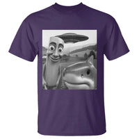Funny Italian Brainrot Meme T Shirt Funny Tung Tung Tung Sahur Tralalero Tralala Selfie