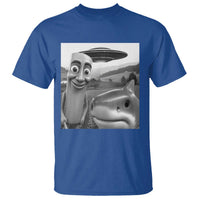 Funny Italian Brainrot Meme T Shirt Funny Tung Tung Tung Sahur Tralalero Tralala Selfie