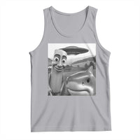 Funny Italian Brainrot Meme Tank Top Funny Tung Tung Tung Sahur Tralalero Tralala Selfie