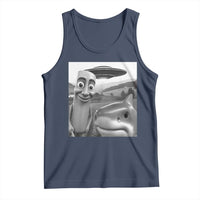 Funny Italian Brainrot Meme Tank Top Funny Tung Tung Tung Sahur Tralalero Tralala Selfie