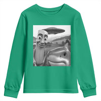 Funny Italian Brainrot Meme Youth Sweatshirt Funny Tung Tung Tung Sahur Tralalero Tralala Selfie