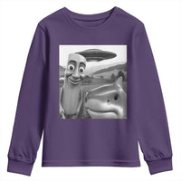 Funny Italian Brainrot Meme Youth Sweatshirt Funny Tung Tung Tung Sahur Tralalero Tralala Selfie