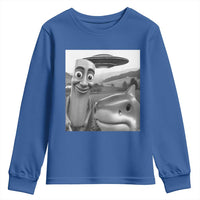 Funny Italian Brainrot Meme Youth Sweatshirt Funny Tung Tung Tung Sahur Tralalero Tralala Selfie