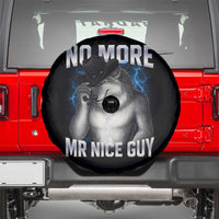 Funny Alpha Wolf Spare Tire Cover No More Mr Nice Guy Unhinged Brainrot Meme Vintage Bootleg - Wonder Print Shop