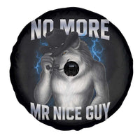 Funny Alpha Wolf Spare Tire Cover No More Mr Nice Guy Unhinged Brainrot Meme Vintage Bootleg - Wonder Print Shop
