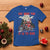 Motorcycle Biker Santa Christmas T Shirt Oh What Fun It is To Ride - Wonder Print Shop