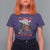 Motorcycle Biker Santa Christmas T Shirt For Women Oh What Fun It is To Ride - Wonder Print Shop