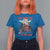 Motorcycle Biker Santa Christmas T Shirt For Women Oh What Fun It is To Ride - Wonder Print Shop