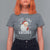 Christmas Santa T Shirt For Women Big Nick Energy - Wonder Print Shop