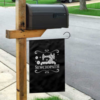 Sewing Lover Garden Flag Sewciopath Quilter Gift