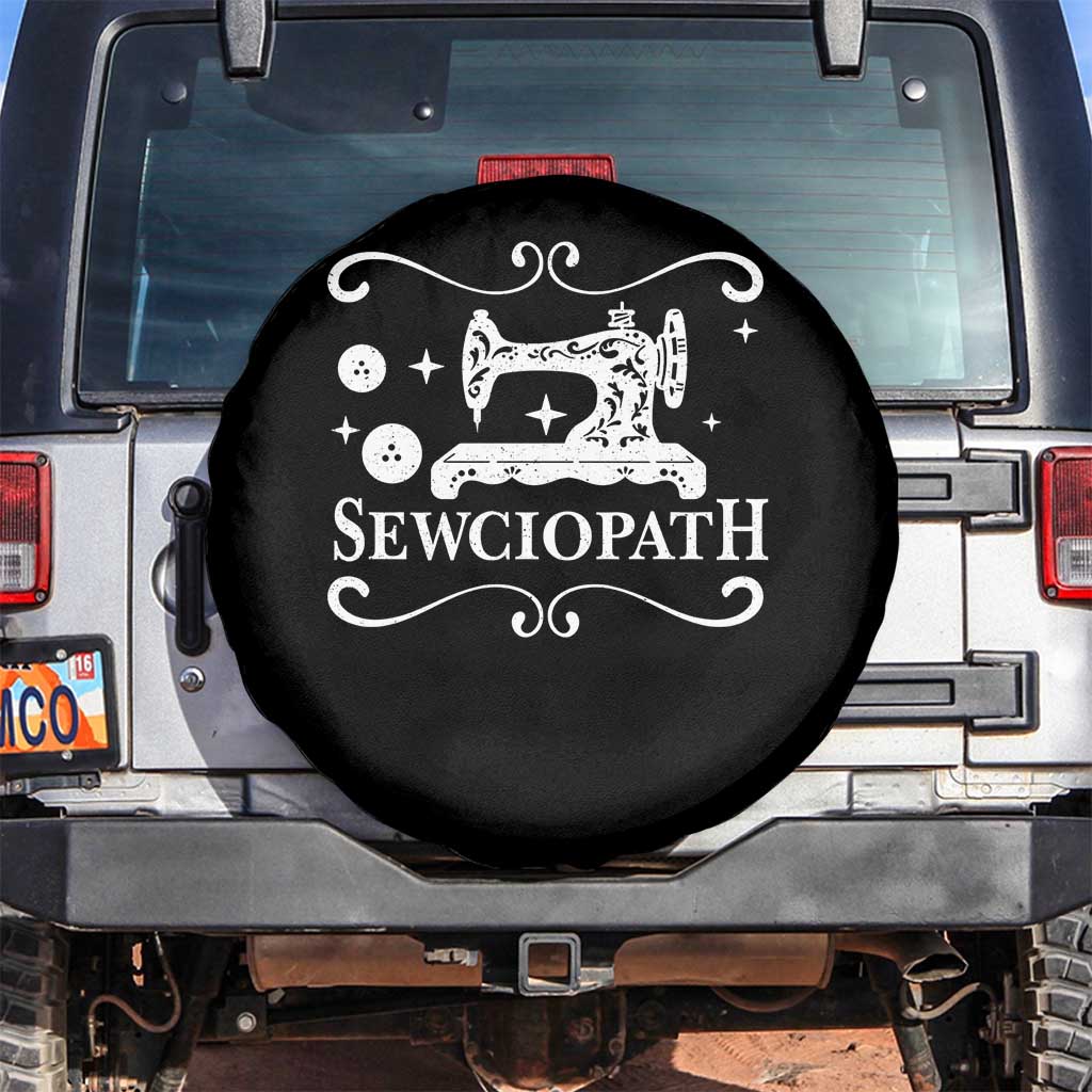 Sewing Lover Spare Tire Cover Sewciopath Quilter Gift