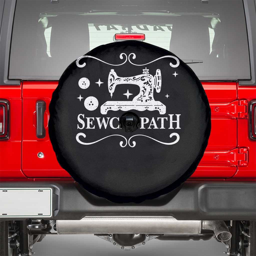 Sewing Lover Spare Tire Cover Sewciopath Quilter Gift