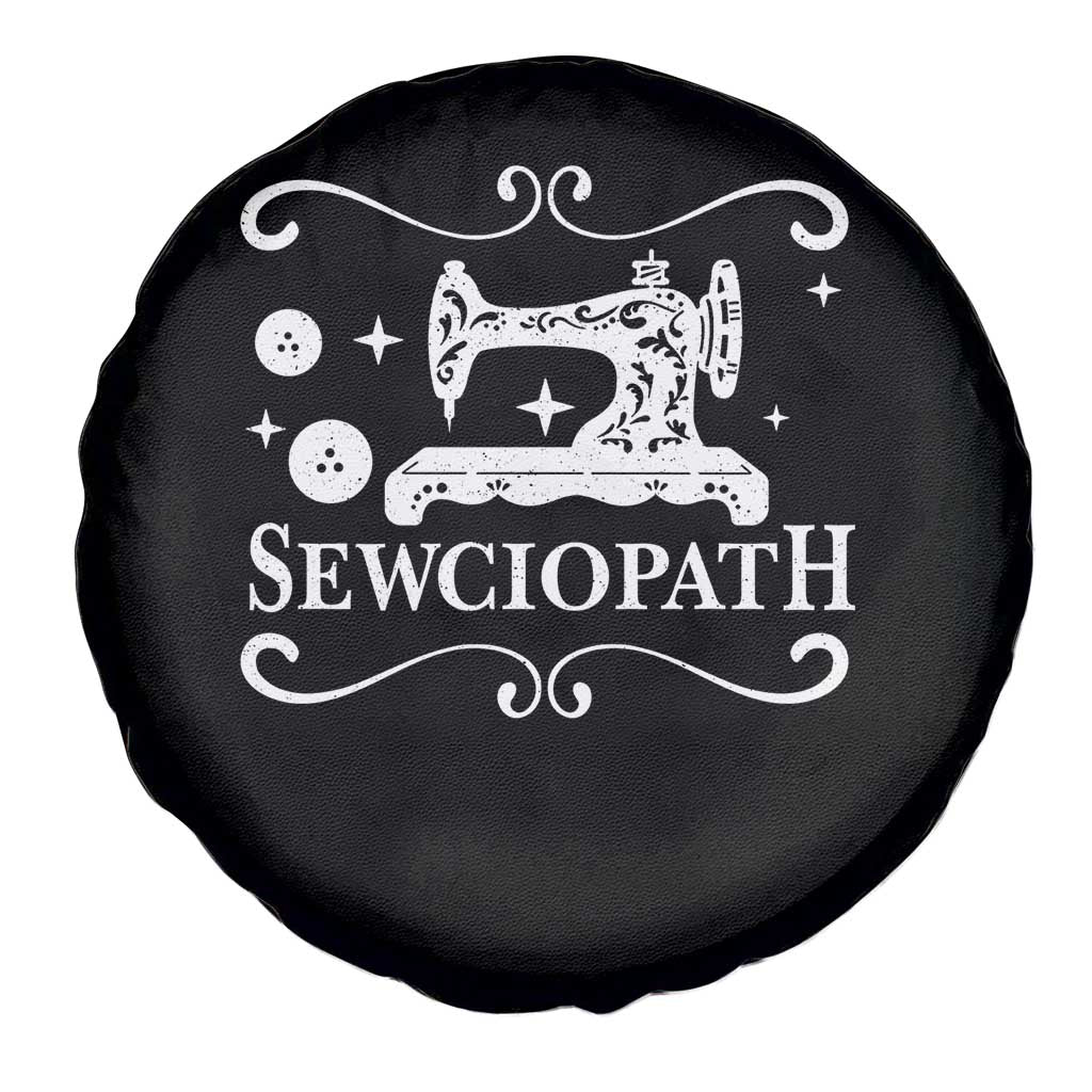 Sewing Lover Spare Tire Cover Sewciopath Quilter Gift