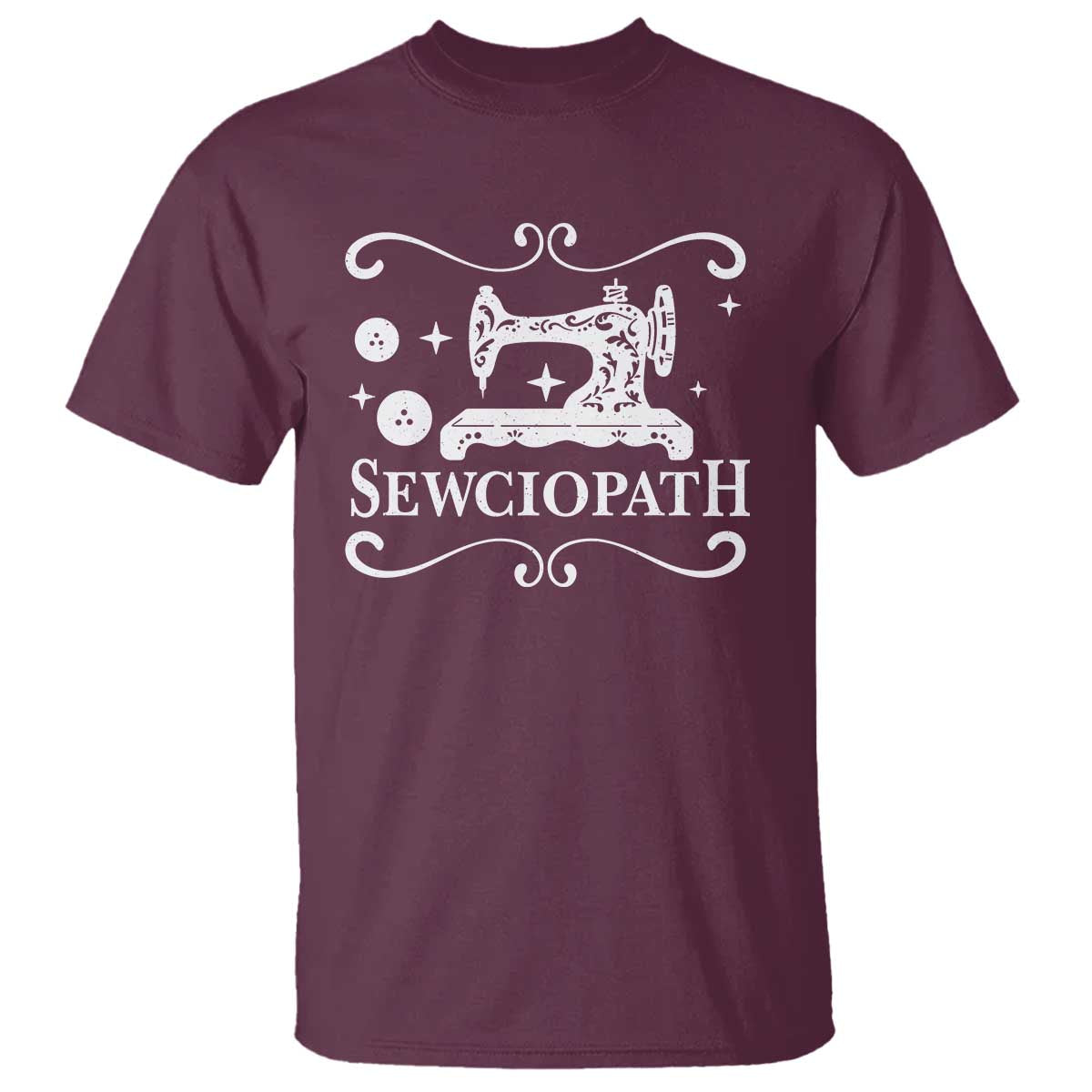 Sewing Lover T Shirt Sewciopath Quilter Gift