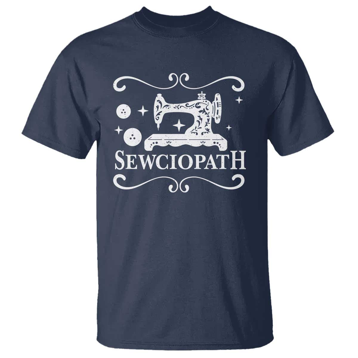 Sewing Lover T Shirt Sewciopath Quilter Gift
