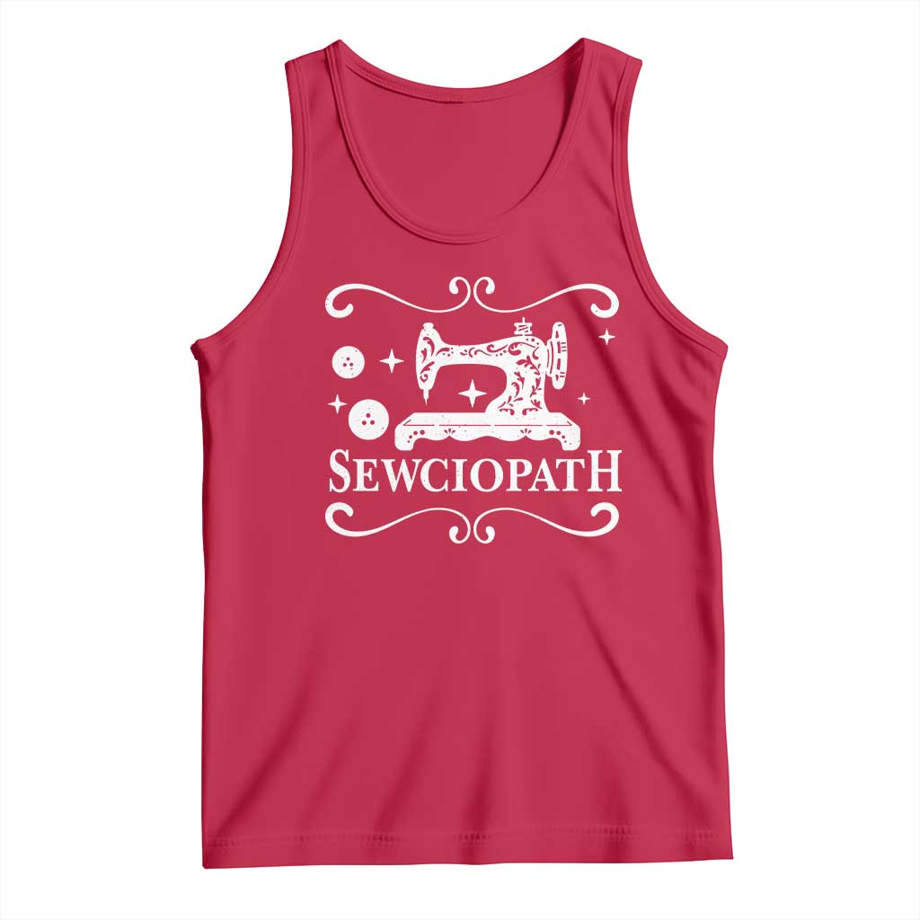 Sewing Lover Tank Top Sewciopath Quilter Gift