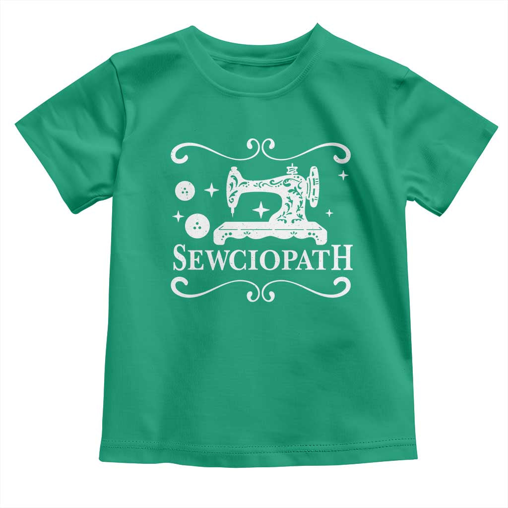 Sewing Lover Toddler T Shirt Sewciopath Quilter Gift