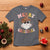 Christmas Cowboy T Shirt Vintage 90s Western Groovy Santa Claus Xmas Vibes - Wonder Print Shop