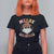 Christmas Cowboy T Shirt For Women Vintage 90s Western Groovy Santa Claus Xmas Vibes - Wonder Print Shop