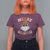 Christmas Cowboy T Shirt For Women Vintage 90s Western Groovy Santa Claus Xmas Vibes - Wonder Print Shop